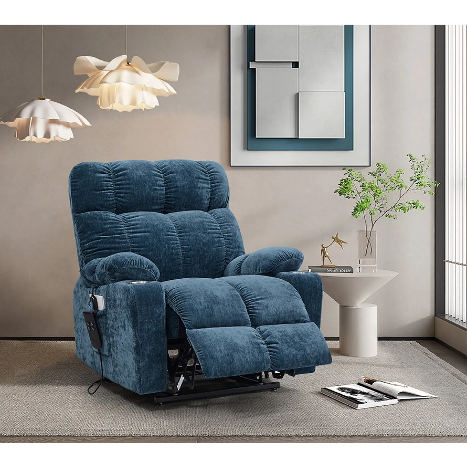 Streamdale Liyasi Dual Motor Lift Recliner w/ Heat & Massage
