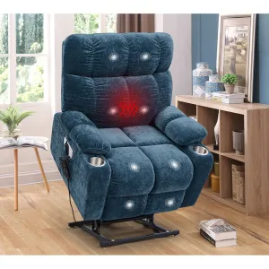 Streamdale Liyasi Dual Motor Lift Recliner w/ Heat & Massage