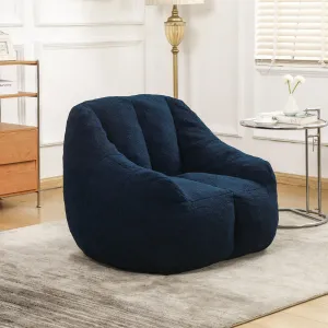 Streamdale Tufted Bean Bag Chair with Memory Foam Filling