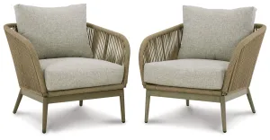 Swiss Valley Beige Lounge Chair w/Cushion