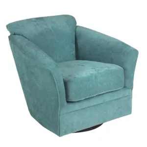 SWIVEL GLIDER BARREL CHAIR