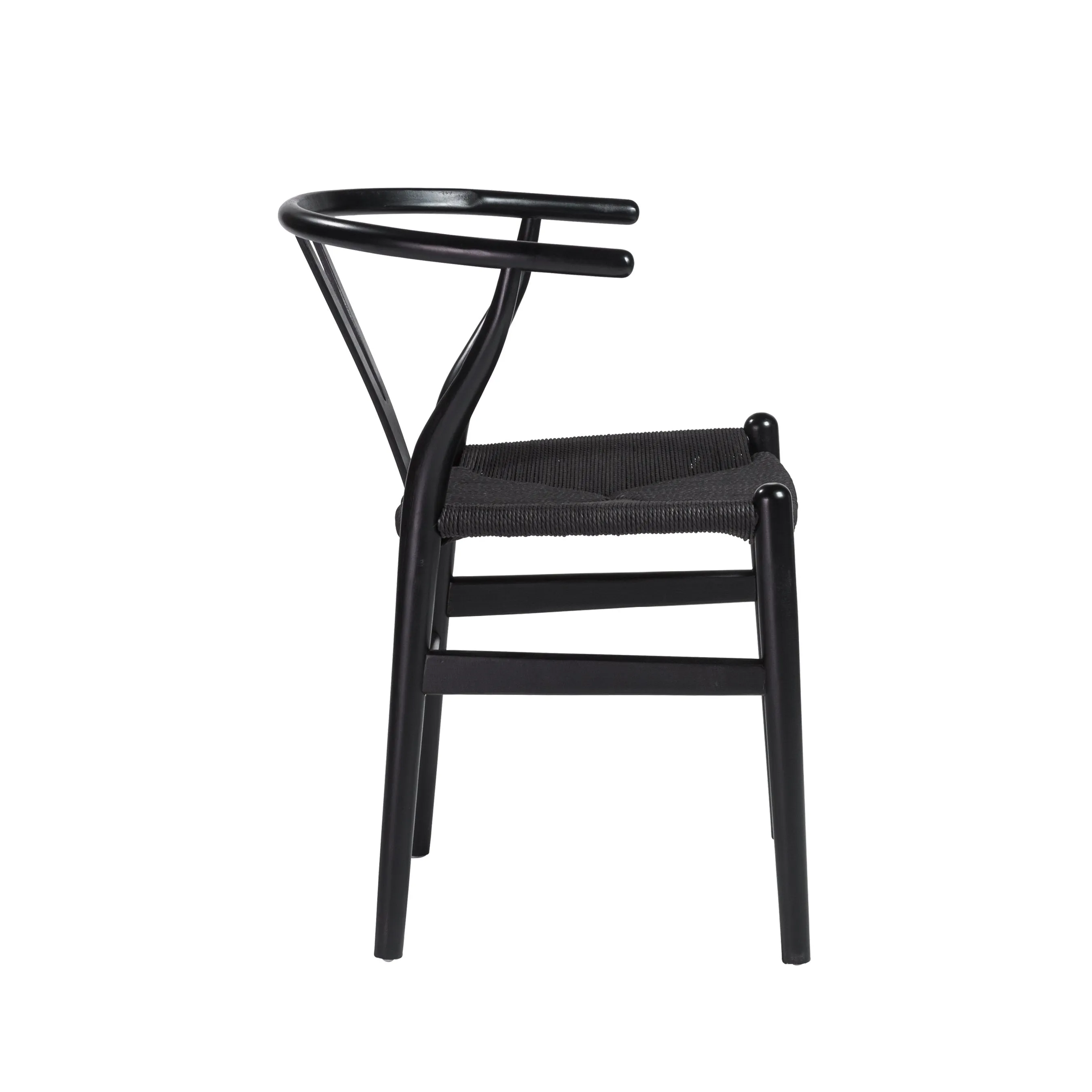 Sylmar Side Chair BLACK/CHOICE OF SEAT COLOR - Set of 2