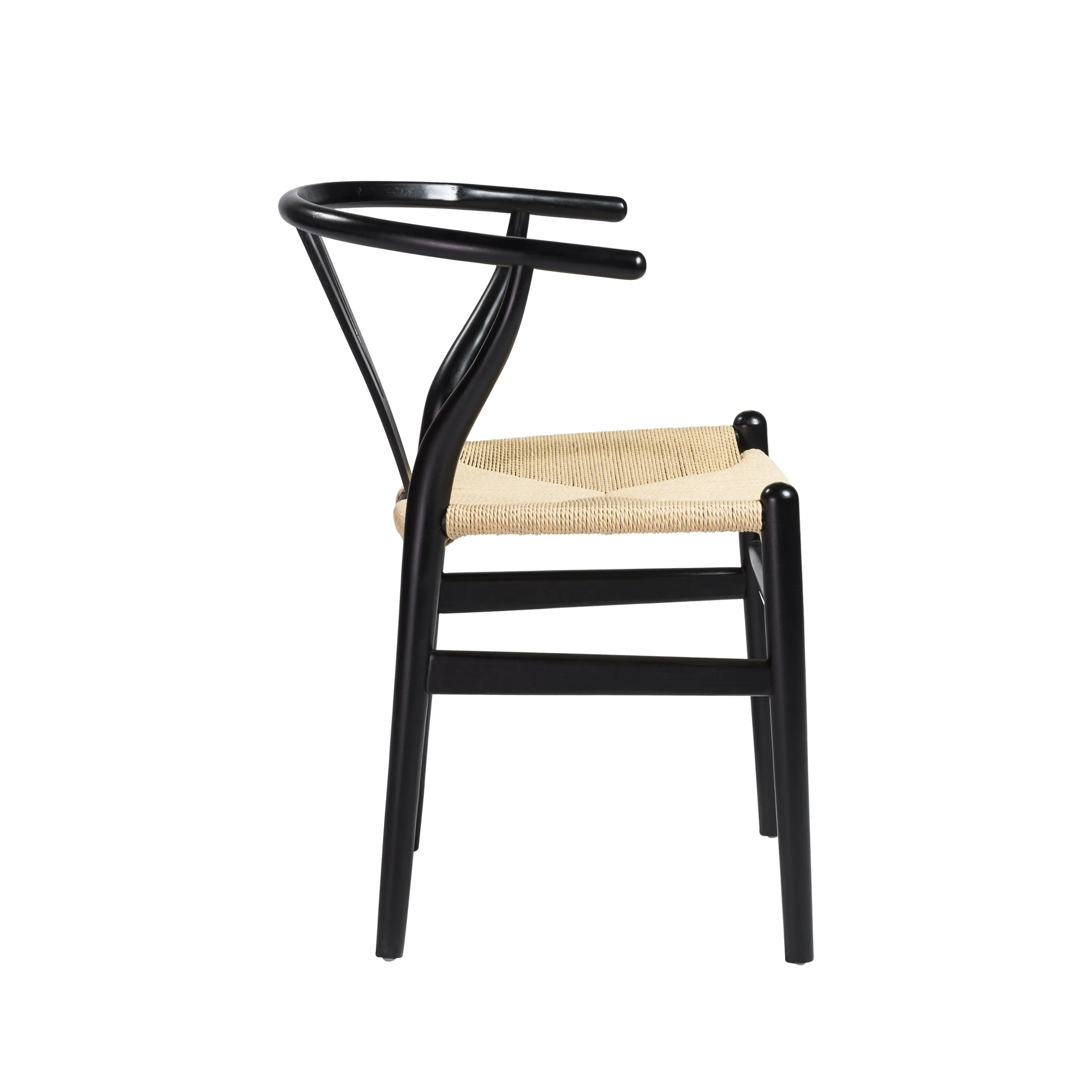 Sylmar Side Chair BLACK/CHOICE OF SEAT COLOR - Set of 2