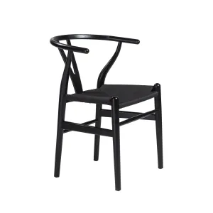 Sylmar Side Chair BLACK/CHOICE OF SEAT COLOR - Set of 2
