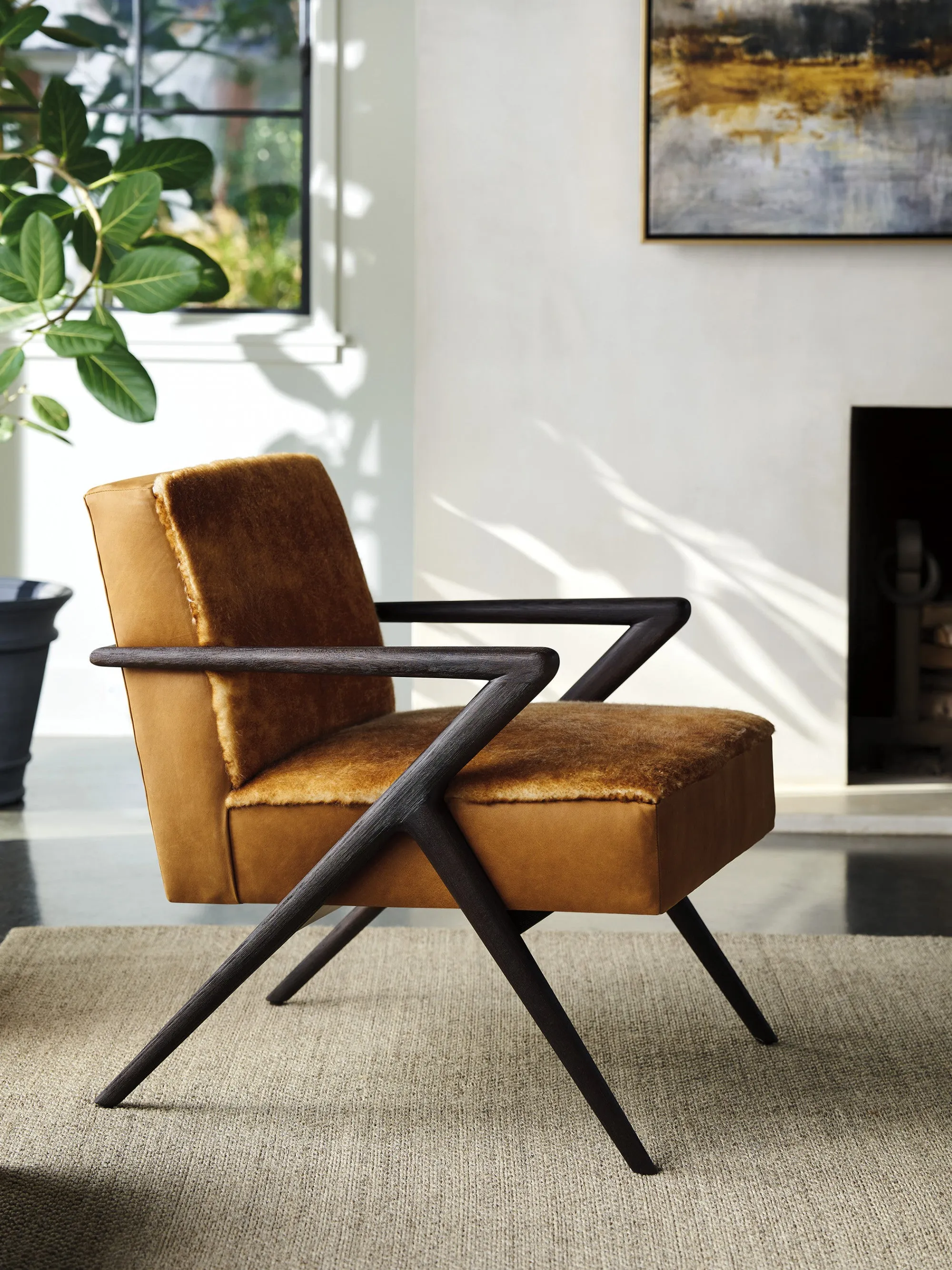 TANZANIA LEATHER CHAIR