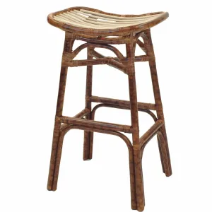 Tortuga Rattan Bar Stool MARBLE BROWN