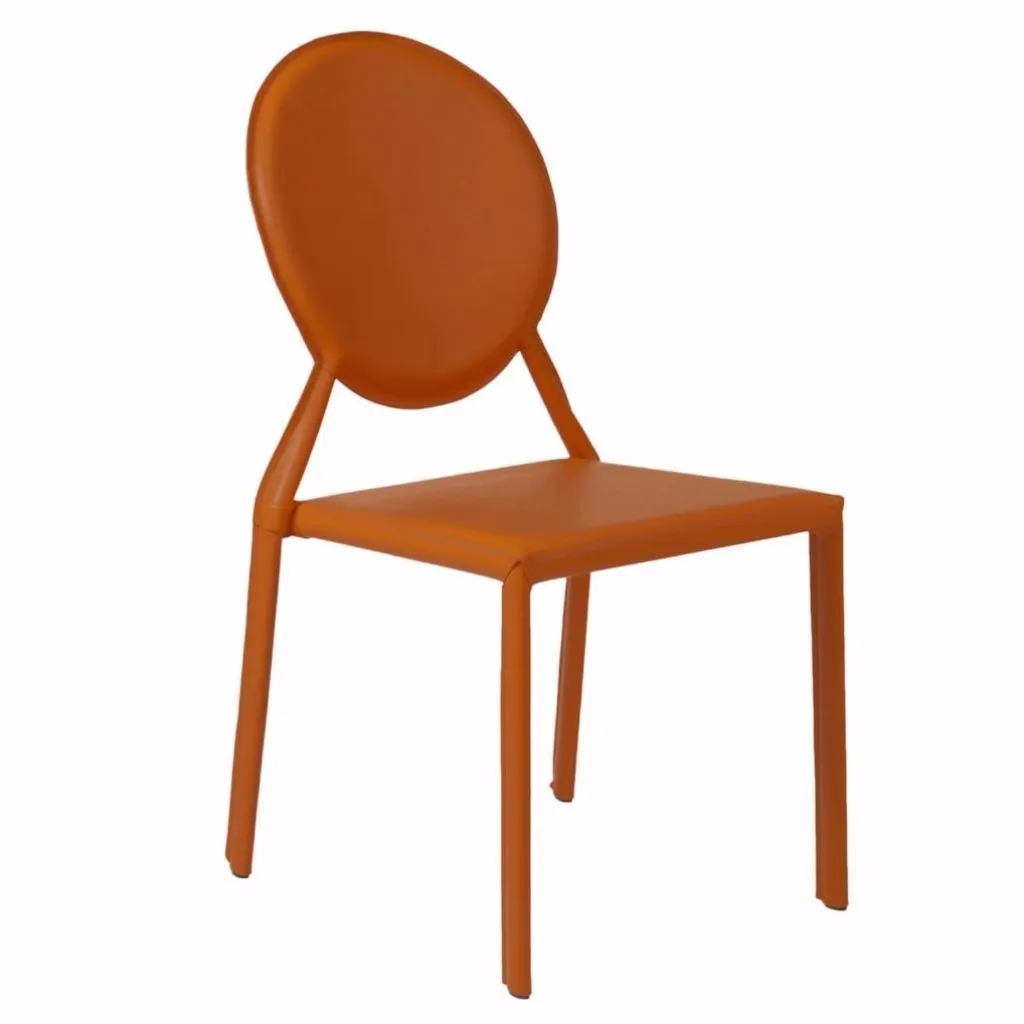 Valencia Ave All Leather Side Chair Set of 2