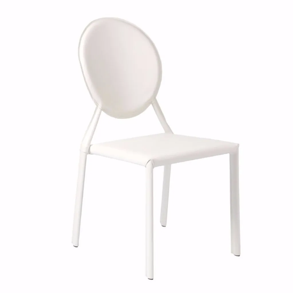 Valencia Ave All Leather Side Chair Set of 2
