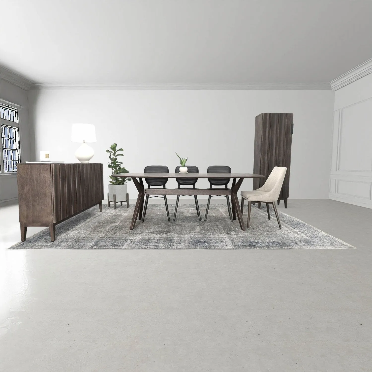 Vellaro Side Chair - Beige - Set of Two