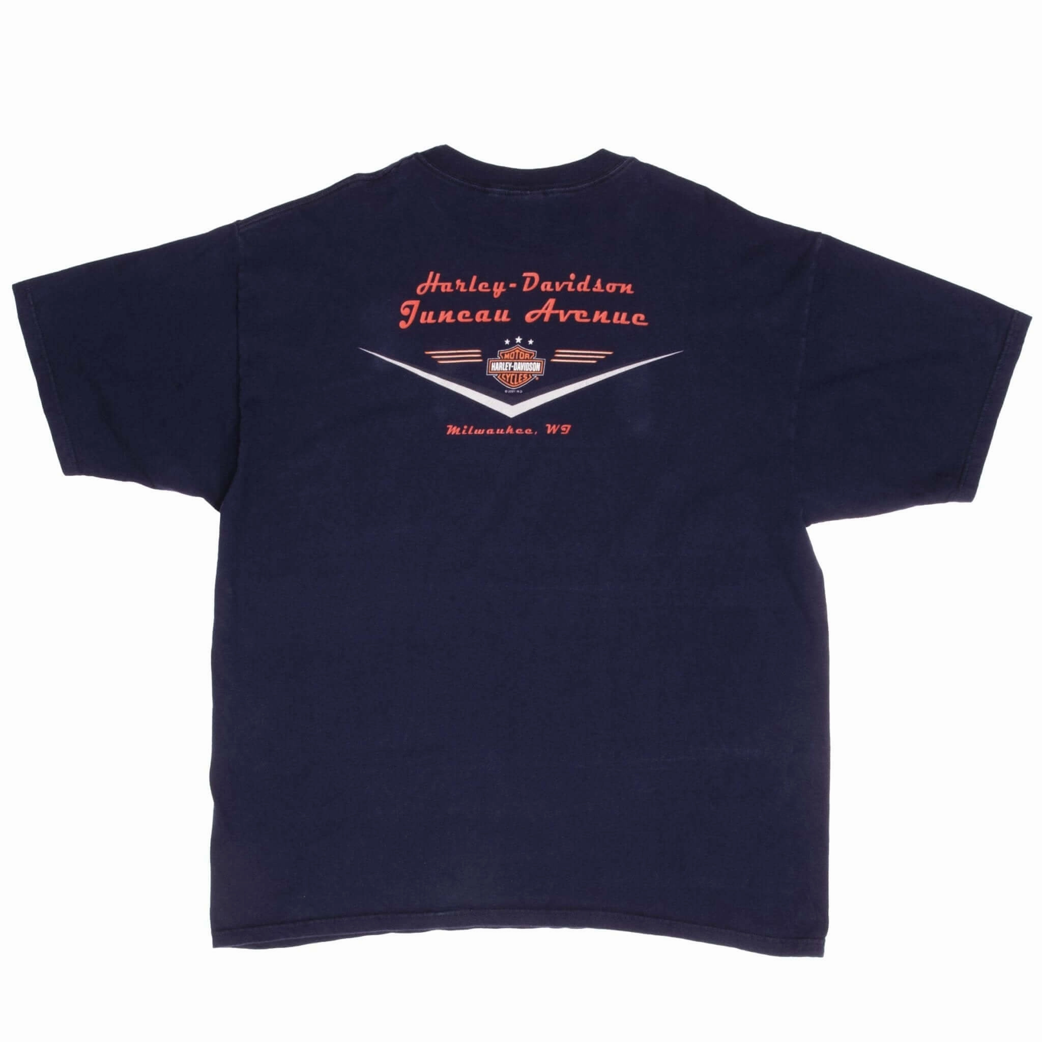 VINTAGE HARLEY DAVIDSON MILWAUKEE TEE SHIRT 2001 SIZE 2XL
