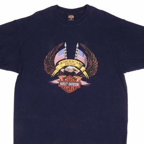 VINTAGE HARLEY DAVIDSON MILWAUKEE TEE SHIRT 2001 SIZE 2XL