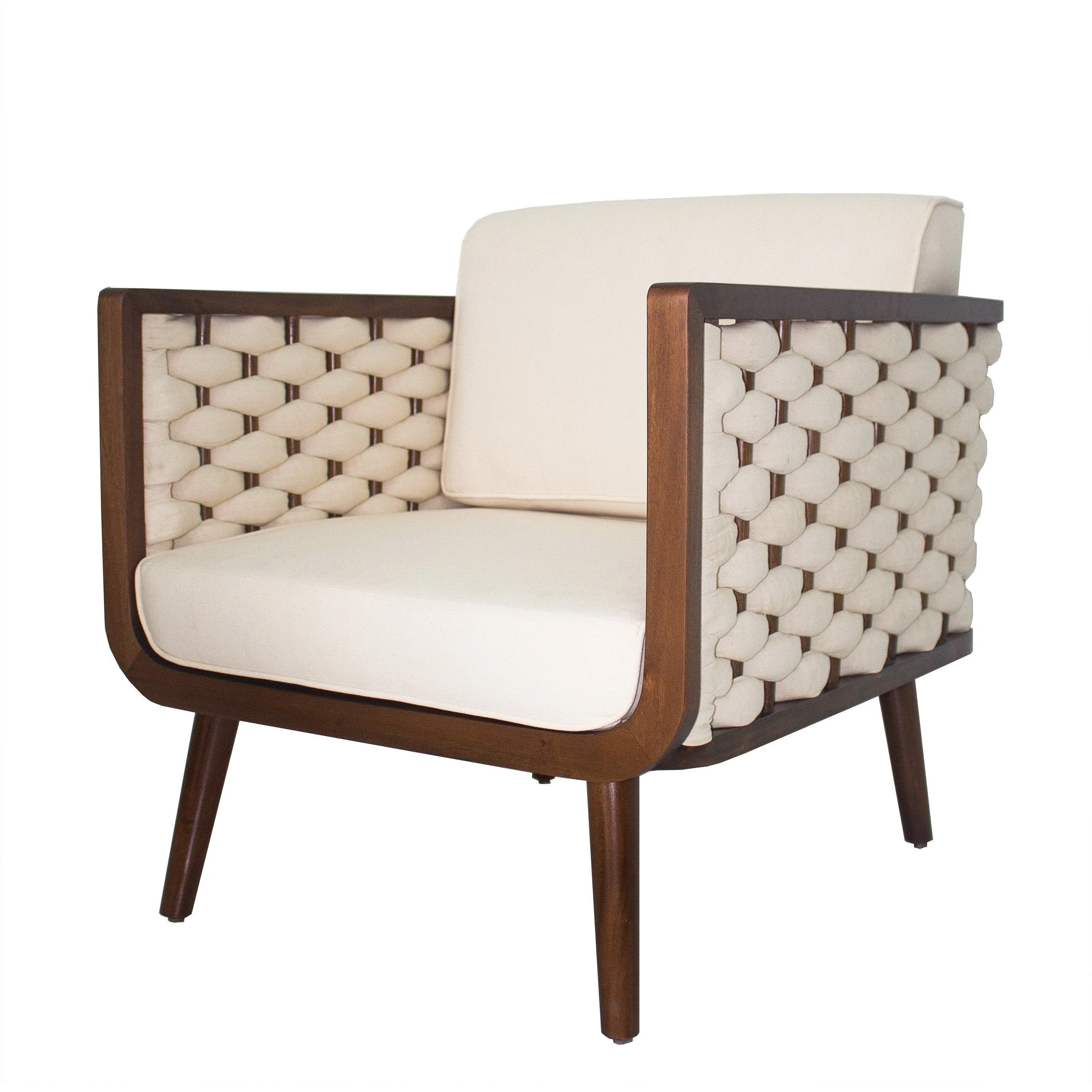 Wilshire Woven Accent Chair PEARL